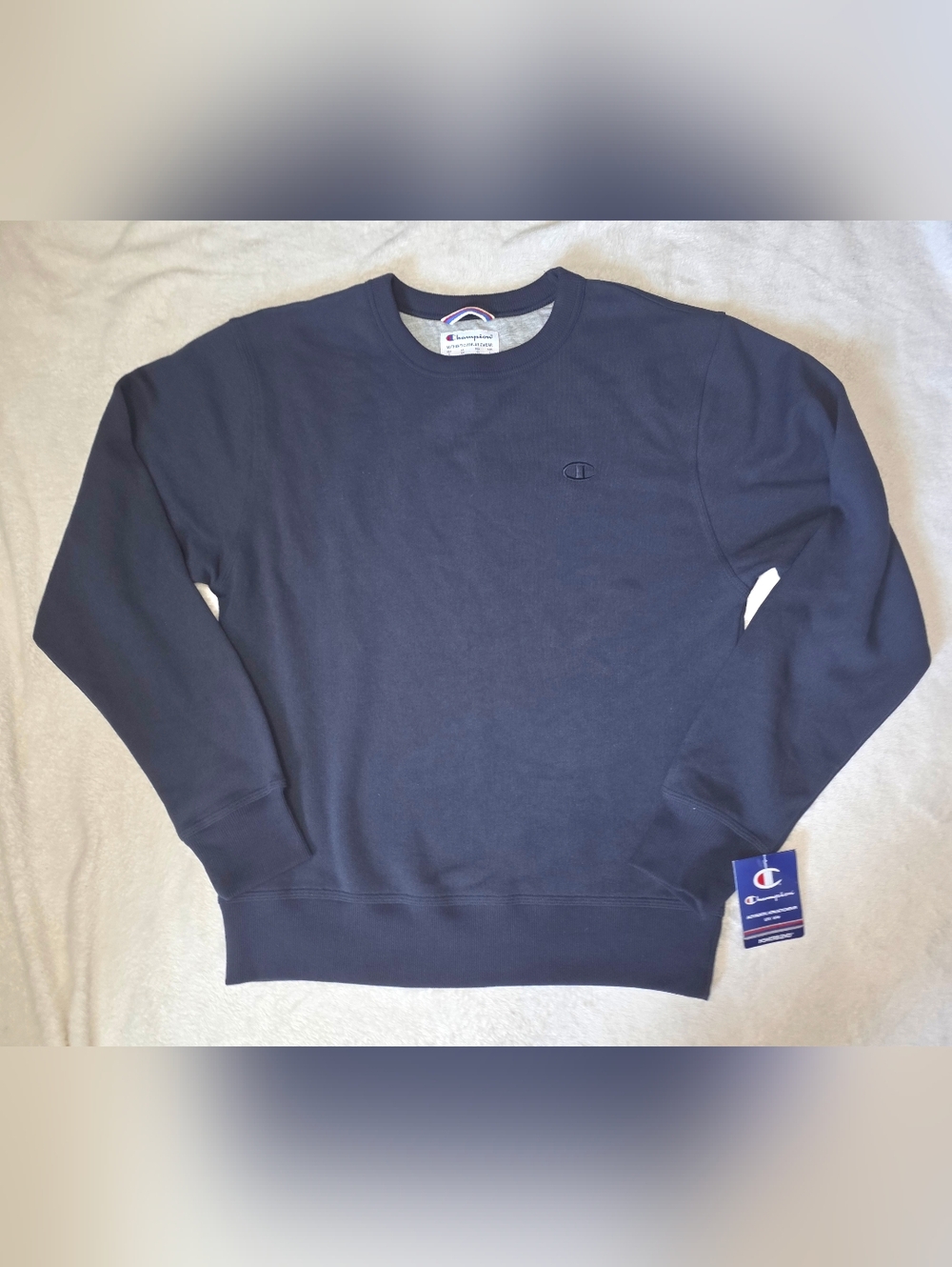 NWT Champion Navy Blue Sweater Size Small Mens